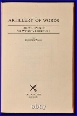 1992 Artillery of Words Frederick Woods First Edition Signed and Inscribed Du