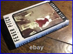 1992 Fever Pitch by Nick Hornby First Edition Signed 5th Impression