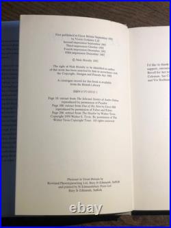 1992 Fever Pitch by Nick Hornby First Edition Signed 5th Impression