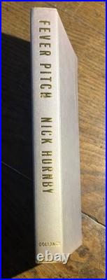 1992 Fever Pitch by Nick Hornby First Edition Signed 5th Impression