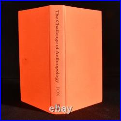 1994 The Challenge of Anthropology Robin Fox Signed First Edition Presentatio