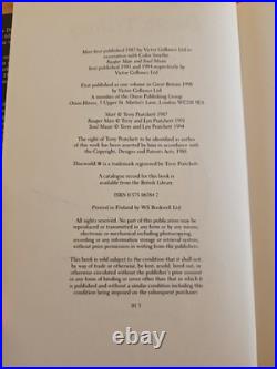 1998 Signed First Edition Terry Pratchett The Death Trilogy
