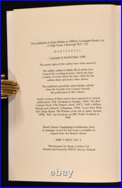 1998 Some Rain Must Fall Michel Faber Signed First Edition