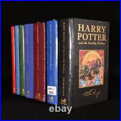 1999-2007 7vols Harry Potter Series 1st Deluxe Editions J. K. Rowling As New