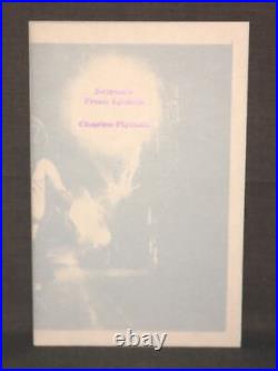 1999 Limited Signed First Edition Journals From Lysidia By Charles Plymell