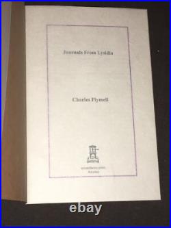 1999 Limited Signed First Edition Journals From Lysidia By Charles Plymell