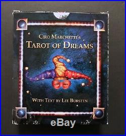 1st Edition SIGNED TAROT OF DREAMS CIRO MARCHETTI TAROT CARDS 2005