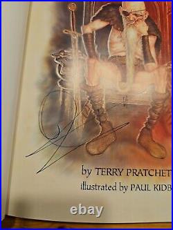 2001 Signed First Edition Terry Pratchett The Last Hero