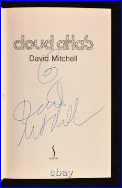 2004 Cloud Atlas David Mitchell First Edition Signed