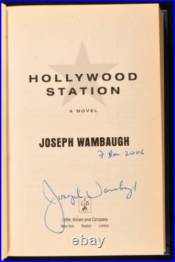 2006 Hollywood Station Joseph Wambaugh Signed First Edition Dust Wrapper Mich