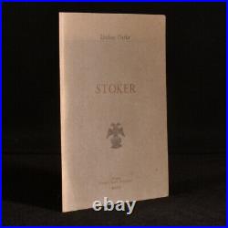 2006 Stoker Lindsay Clarke First Edition Limited Signed Very Scarce