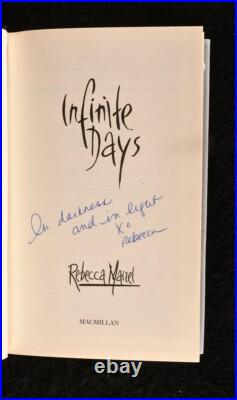 2010 Infinite Days Rebecca Maizel Signed First Edition