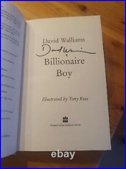 2010 Signed First Edition David Walliams Billionaire Boy