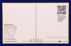 2011 Before I Go To Sleep by S. J. Watson First Edition First Impression Signed