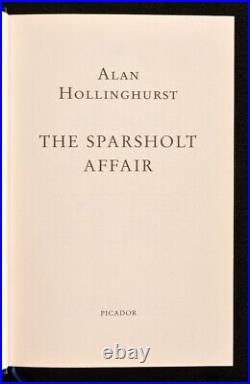 2017 The Sparsholt Affair Alan Hollinghurst Signed First Edition First Impres