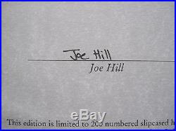 20th Century Ghosts Signed By Joe Hill Special Issue First Edition