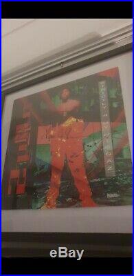 2Pac Tupac Shakur Signed Autograph Vinyl Cover 1st Press Edition Hip Hop RAREST