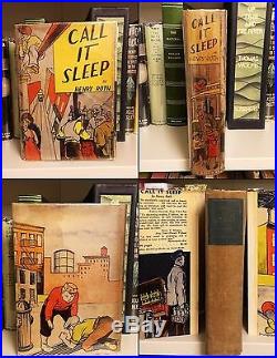 4 Book Lot SIGNED 1st H. G. WELLS JAMES AGEE HENRY ROTH JEAN RHYS FIRST EDITION