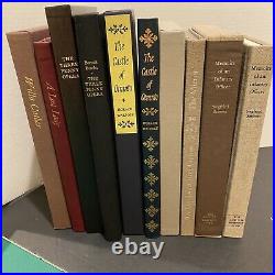 5 Book Lot Limited Editions Club Signed Numbered Slipcase First Edition Set LEC