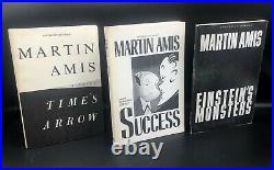 6 Martin Amis 3 First Edition 1st Print 3 Uncorrected Proofs ALL SIGNED