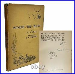 A A Milne, Alan Alexander / WINNIE THE POOH Signed 1st Edition 1926
