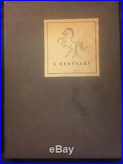 A Bestiary, 1955 First Edition, signed by Alexander Calder & Richard Wilber #42