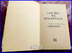 A Complete Set Of Inspector Morse Uk Signed First Edition Hb Books Colin Dexter