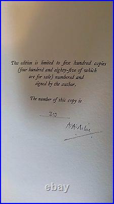 A Gallery of Children, Signed by A. A. Milne, First Edition