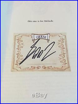 A Game Of Thrones 1/1 US HB First 1st Edition. Signed Bookplate