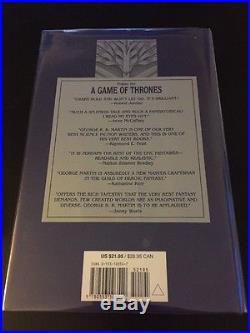 A Game Of Thrones 1/1 US HB First 1st Edition. Signed Bookplate