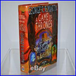 A Game Of Thrones SIGNED by George R. R. Martin First Edition U. K. 1st Hardcover