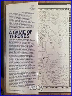 A Game of Thrones First Edition/ First Printing, First State DJ, Signed