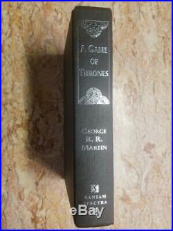 A Game of Thrones First Edition/ First Printing, First State DJ, Signed