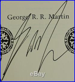 A Game of Thrones SIGNED by GEORGE R. R. MARTIN First British Edition 1st