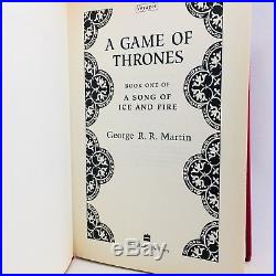 A Game of Thrones UK First Edition/1st Printing George R. R. Martin 1996