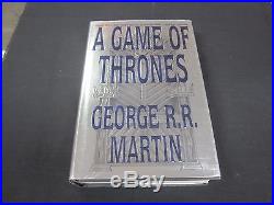 A Game of Thrones by George R. R. Martin (1996 Signed First Edition)