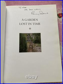 A Garden Lost In Time Penny David 1999 Signed First Edition