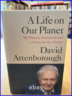 A Life on Our Planet-David Attenborough-Signed First Edition, First Print (2020)