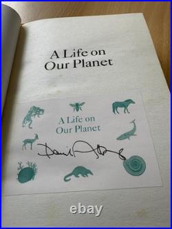 A Life on Our Planet-David Attenborough-Signed First Edition, First Print (2020)
