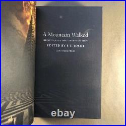 A Mountain Walked S. T. Joshi (Signed, Limited First Edition, Centipede Press)
