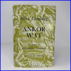 ALLEN GINSBERG Ankor Wat 1968 Limited Edition HC/DJ SIGNED Copy First VGC