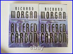 ALTERED CARBON by Richard Morgan (SIGNED) FIRST EDITION UK 2002