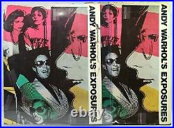 ANDY WARHOL Exposures SIGNED Dust Jacket / 1st Edition Book 1979