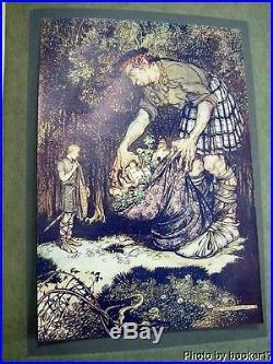 ARTHUR RACKHAM SIGNED FAIRY BOOK/1916/RARE FIRST LIMITED EDITION/12 COLOR PLATES