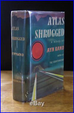 ATLAS SHRUGGED by AYN RAND SIGNED & INSCRIBED First Edition, Eighteenth Printing