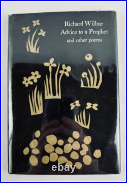 Advice To A Poet and Other Poems SIGNED by Richard Wilbur 1961 First Edition