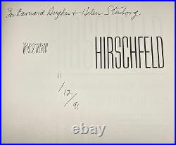 Al HIRSCHFELD / Hirschfeld Art and Recollections from Eight Decades Signed 1st
