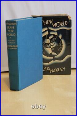 Aldous Huxley, Brave New World, UK first edition with original signed letter