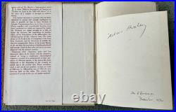Aldous Huxley Eyeless In Gaza signed 1936 First Edition Third Impression