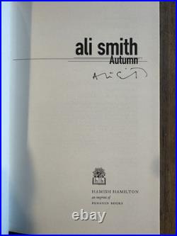 Ali Smith Signed 1st/1st Seasonal Quartet & Companion Piece Summer Autumn Fine